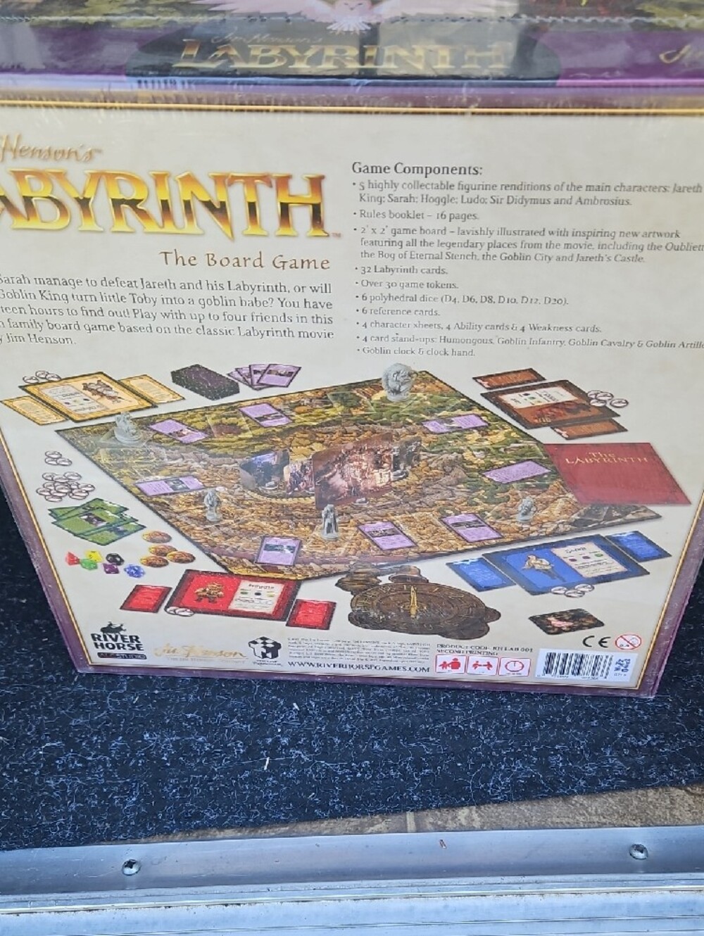 Jim Henson's Labyrinth: The Board Game - Gold and Brown Edition - Picture 2 of 2